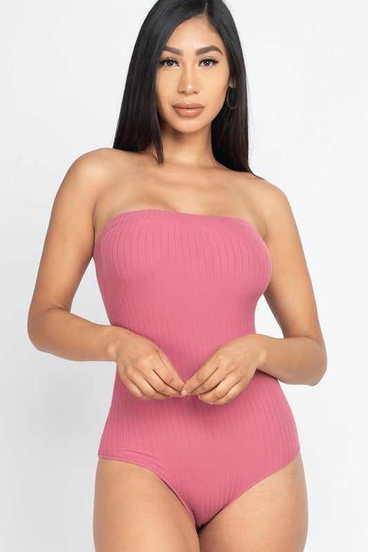 Tube top bodysuit