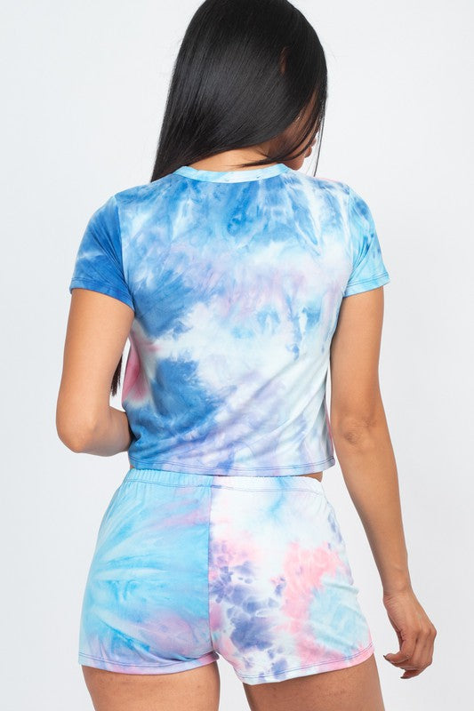 Tie Dye Short Set