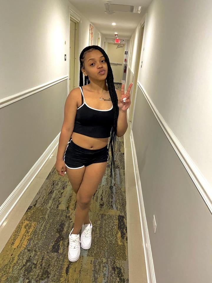 Black and White crop top short set