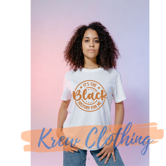 It's the Black History for Me