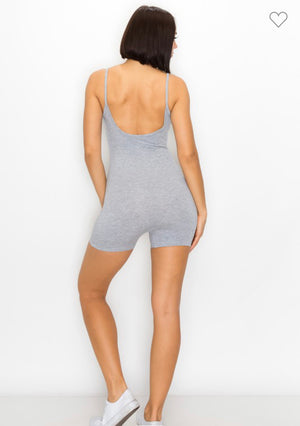 Gray Romper