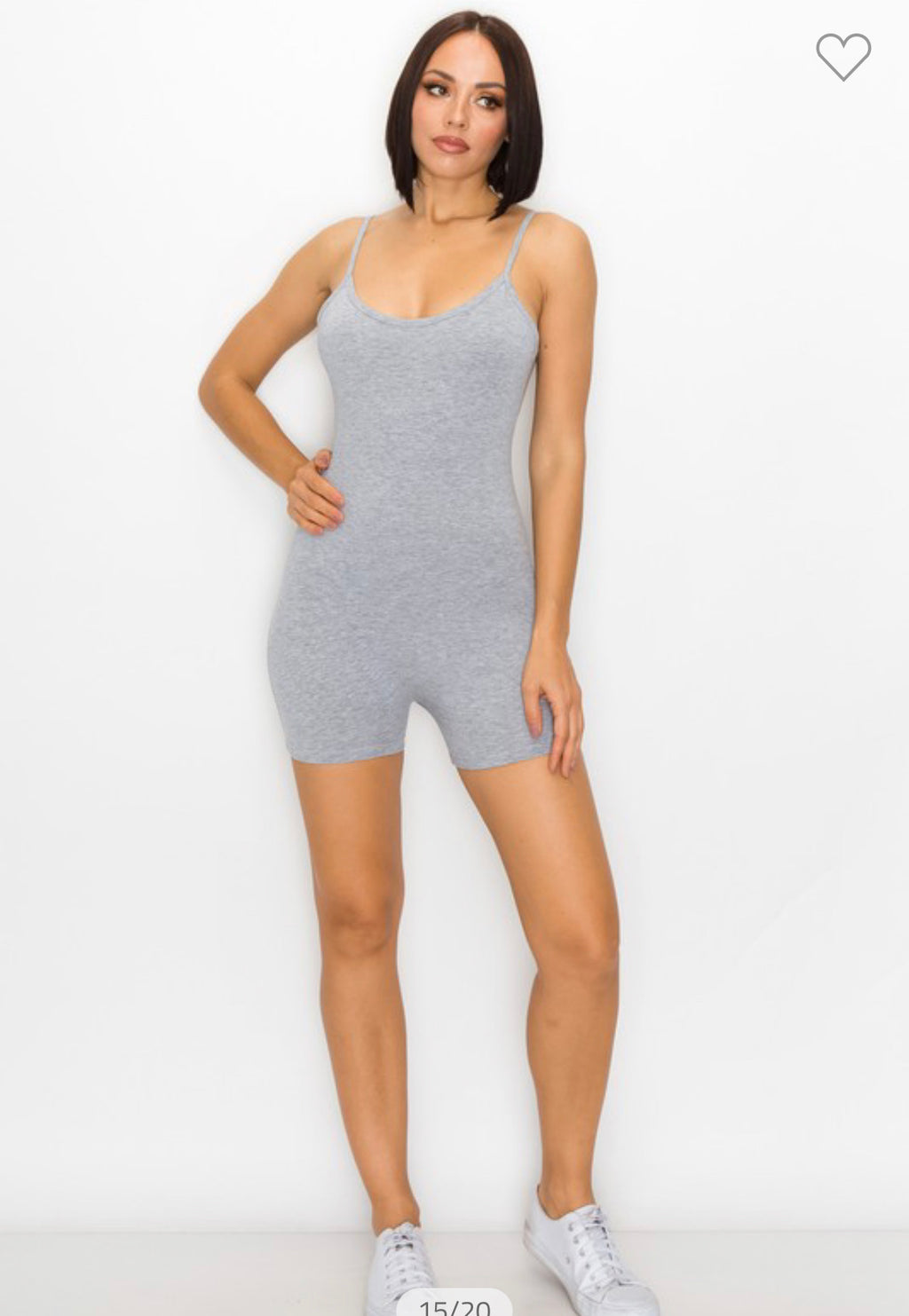 Gray Romper